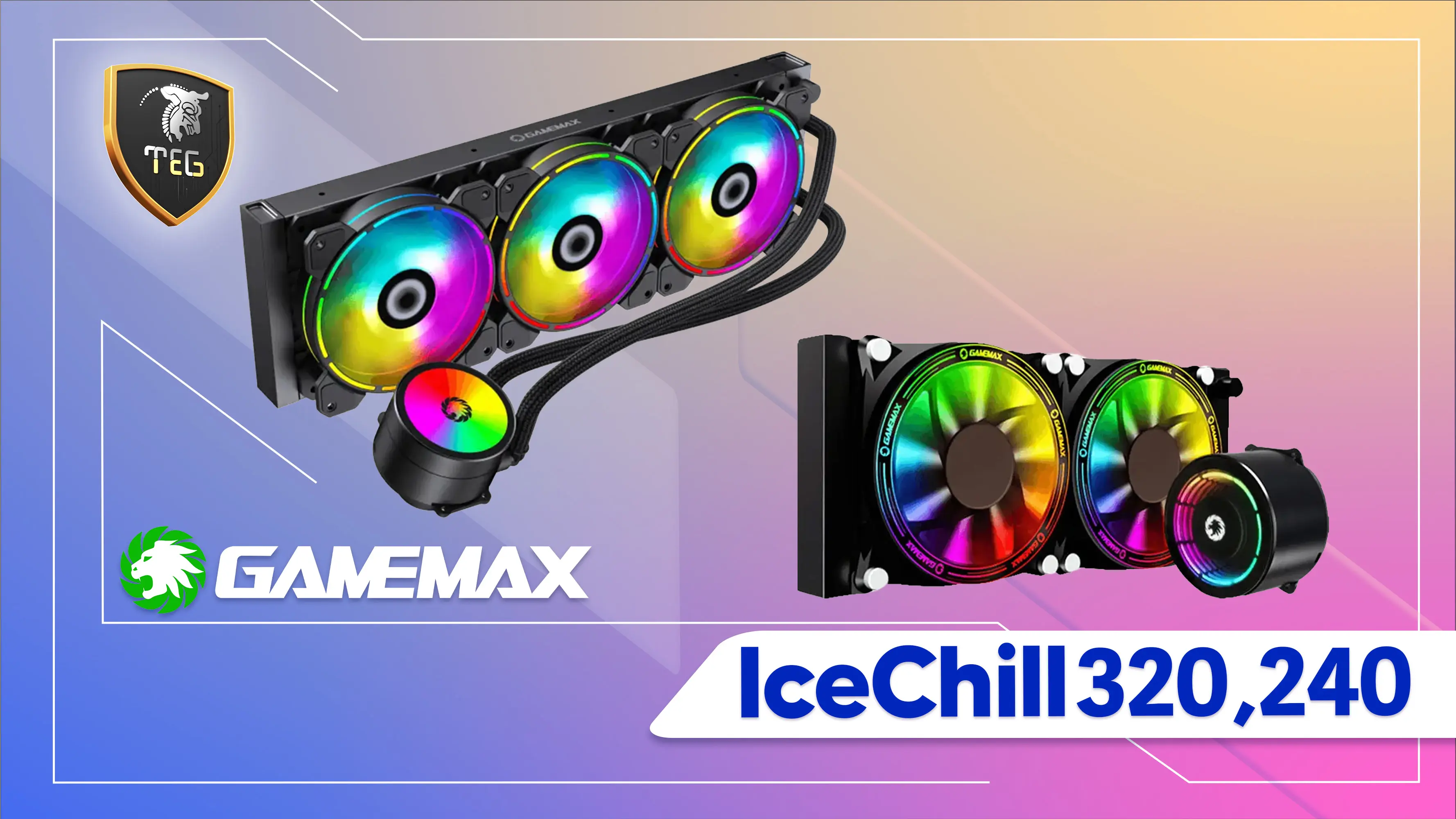 برسی خنک کننده مایه پردازنده گیم مکس مدل های Ice Chill 360-240